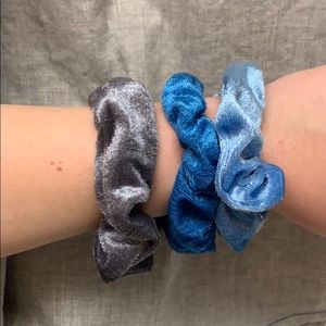 Paradise Blue Scrunchie Collection